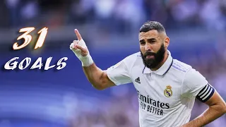 Karim Benzema - All Goals in 2022-23 Season