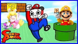 Best MARIO Games EVER ! Let's Play Roblox Mario Obby, Super Mario Maker, and MORE with Combo Panda