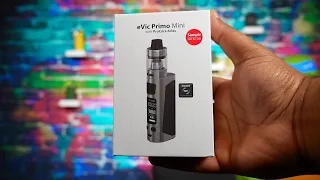 Joyetech eVic Primo Mini Review!HUGE screen...Sexy Looks! VapingwithTwisted420