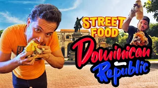 El MEJOR CHIMI DEL UNIVERSO 🇩🇴 | Probando COMIDA CALLEJERA en la Capital Dominicana.