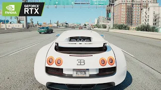 ⁴ᴷ⁶⁰ Driving Around the Whole MAP in Bugatti Veyron | REAL-LIFE GTA 5 Modded Max Settings RTX™2080Ti