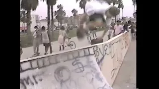 Venice Pavilion Quarter Pipe Ramp, Venice CA circa 1985-1986