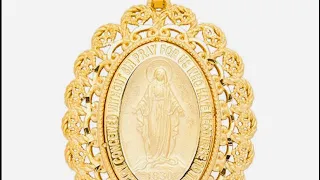 #unboxing#Miraculous Medal Pendant #costco #virgen #confirmation #catholic #medallamilagrosa