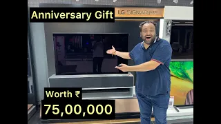 The Most Expensive Oled TV Worth 75Lac