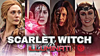 Scarlet witch😈(Wanda) Vs illuminati 🔥 || Enemy edit #shorts #wanda #enemy  #marvel #scarletwitch