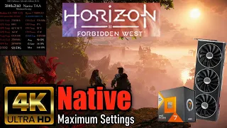 7900 XTX 🖥️ 7800X3D 🎮 Horizon Forbidden West @ 4K Native TAA + Maximum Settings