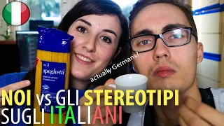 Do stereotypes about Italians apply to us? - Italian conversations [Learn Italian, with subs]