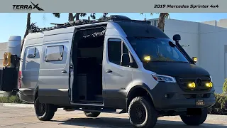 ADVENTURE VAN FOR SALE! Mercedes Sprinter Van For Sale  - 2019 170 4x4 Built By Terra X