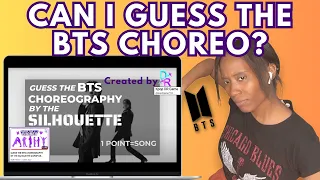 Guessing & Playing the BTS Choreography in Silhouette Game 💜