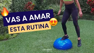 😱😍 Rutina FÁCIL con BOSU (balón de balance) ∣ Cicadex Fitness line