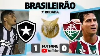 BOTAFOGO 1 X 0 FLUMINENSE AO VIVO CAMPEONATO BRASILEIRO - POS JOGO