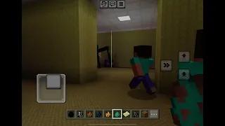 Backrooms found footage Minecraft
