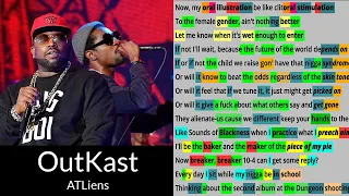 ATLiens by Outkast - rhyme check lyric video