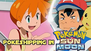 Everytime ash and misty blushed for eachother in sun and moon (kanto return)