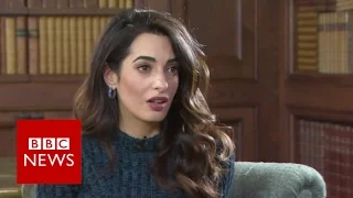 Amal Clooney: 'Yazidis in Iraq are IS genocide victims' - BBC News