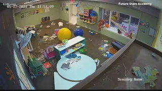 Video shows water burst into Wentzville day care