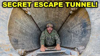 I Found a SECRET Escape TUNNEL in the NUCLEAR Missile BUNKER!!!