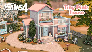 Tiny PINK House 🌸 | Sims 4 | Stop motion | No CC