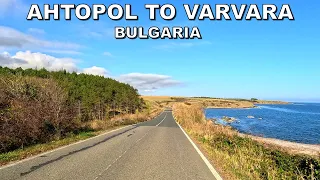 DRIVING from AHTOPOL TOWN to VARVARA VILLAGE in BULGARIA 4K (60fps)