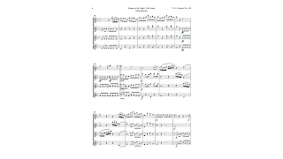 Queen of the Night Aria by Mozart for Flute Quartet | SHEET MUSIC
