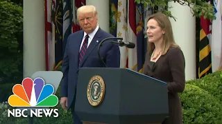 Supreme Court Nominee Amy Coney Barrett Confirmation Hearings Begin | Nightly News | NBC News