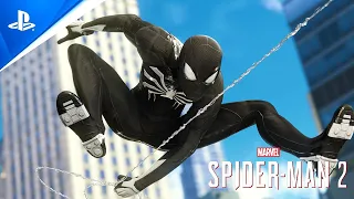 Marvel's Spider-Man 2 - Symbiote Black Suit Gameplay | PS5