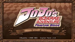 PCSX2 1.7.0 Dev JoJo's Bizarre Adventure Phantom Blood 4K UHD English Patch PS2 Emulator PC Gameplay