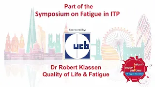 Dr Robert Klassen - Quality of Life with ITP