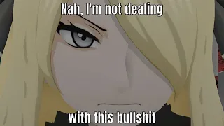 If Cynthia retires during the battle (She's aware she's in Pokemon Journeys)