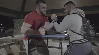 Teaching a Stranger How to Armwrestle