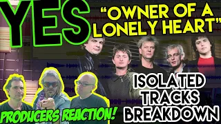 Yes - Owner of A  Lonely Heart  [ISOLATED TRACKS - REACTION & ANALYSIS] by Producers/Musician S01E18