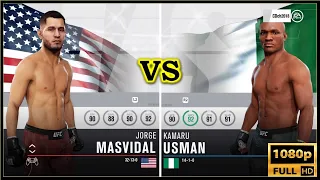 KAMARU USMAN vs. JORGE MASVIDAL | EA SPORTS™ UFC® 3 - Gameplay PS4 (Full HD)