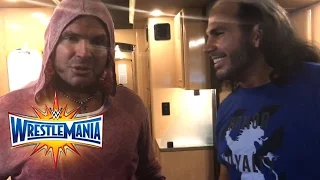 WWE talks to The Hardy Boyz moments before their return: WrestleMania Exclusive, April 2, 2017