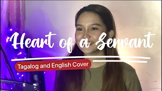 HEART OF A SERVANT | Tagalog and English Acoustic Cover with Lyrics (City Harvest) Sari Simorangkir