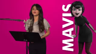 Hotel Transylvania 2: Selena Gomez "Mavis" Behind the Scenes Voice Acting | ScreenSlam