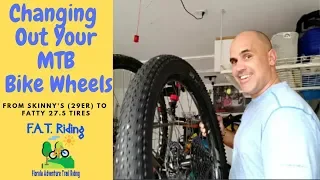 Changing Out Your MTB Bike Wheels