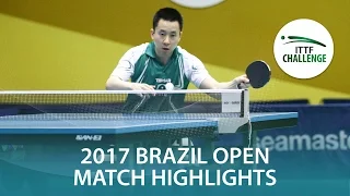 2017 Brazil Open Highlights: Gustavo Tsuboi vs Gustavo Gomez (R16)