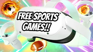 FREE SPORTS GAMES on the Quest 2, 3 & PRO: Soccer, Football & More