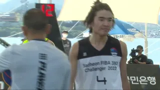 AMGALAN vs TOKYO Sacheon FIBA 3X3 Challenger 2022 DAY1