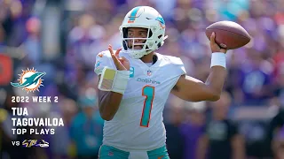 Tua Tagovailoa Throwing Bullets Against the Ravens | Week 2