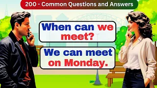 English Conversation| Easy Questions and Answers | English Speaking And Listening Practice