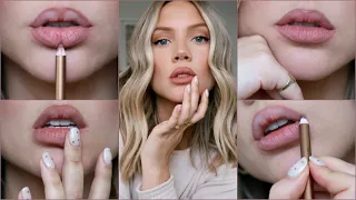 My FAVOURITE Everyday Lip Liners | Try On | Elanna Pecherle 2020