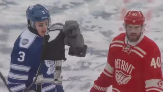 Bozak 2-1 Goal - Maple Leafs @ Red Wings (Winter Classic) (Jan 1, 2014)