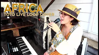 Africa (Toto live loop cover) by Allison Stella