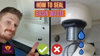 How To Fix a Leaking Basin Waste the Easy Way | Seal a Wash Basin