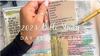 Study the Bible in One Year: Day Deuteronomy 3-4 | Bible study for beginners