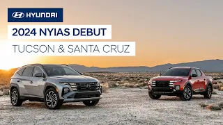 The new 2025 Hyundai TUCSON & SANTA CRUZ debut at the NYIAS