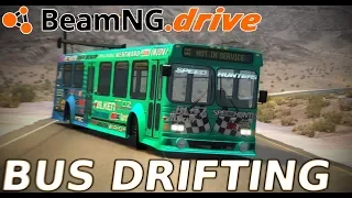 BeamNG.drive | 5 Minutes of Extreme Bus Drifting with Eurobeat