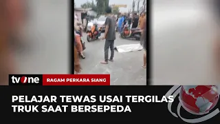 Tragis! Pelajar SD Tewas Terlindas Truk saat Pulang Sekolah Naik Sepeda | Ragam Perkara Siang tvOne