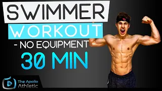 30 Minute Dryland Workout For Swimmers | No Equipment